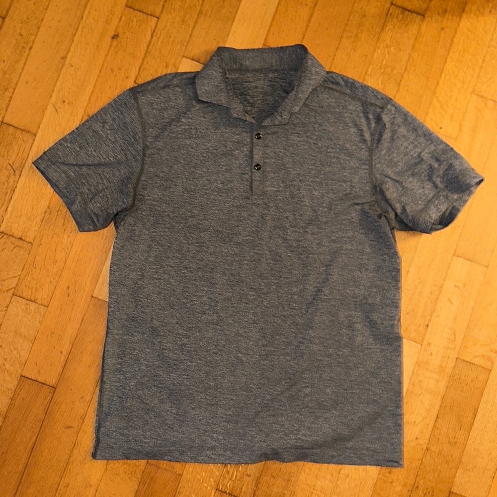 Grey lululemon polo